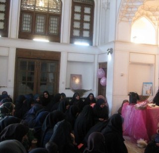 برگزاری جشن میلاد آقا امام حسین و آقا اباالفضل و آقا امام سجاد علیهم السلام در مدرسه زهرای مرضیه سلام الله علیها