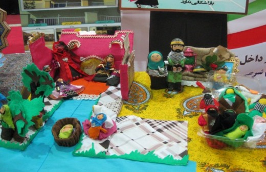 تصاویری از هنرهای دستی کارآفرینان غرفه در نمایشگاه قرآن و عترت