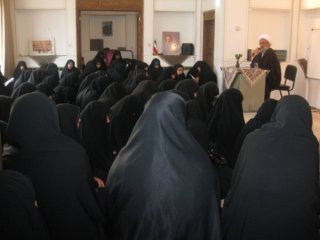 برگزاری نشست اخلاقی با حضور حاج آقا شیخ جعفر ناصری زید عزّه