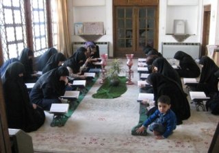 جزء خوانی قرآن کریم در ماه مبارک  رمضان