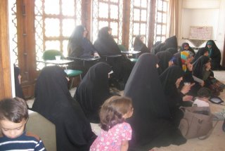 برگزاری مراسم جشن عید غدیر در مدرسه زهرای مرضیه سلام الله علیها