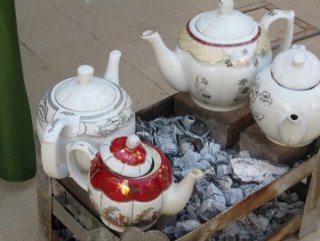 برپایی موکب به مناسبت نزدیک شدن به اربعین حسینی در حوزه علمیه زهرای مرضیه سلام الله علیها