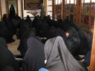 برگزاری مجلس  روضه به مناسبت  اربعین حسینی در حوزه زهرای مرضیه سلام الله علیها
