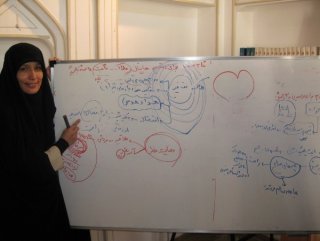 برگزاری کارگاه گامهایی به سمت آرامش از زهرای مرضیه سلام الله علیها